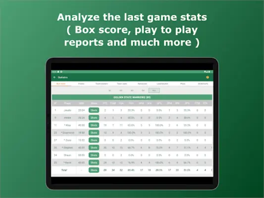 Basketball Stats Assistant android App screenshot 4