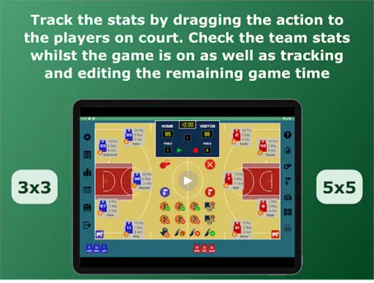 Basketball Stats Assistant android App screenshot 7